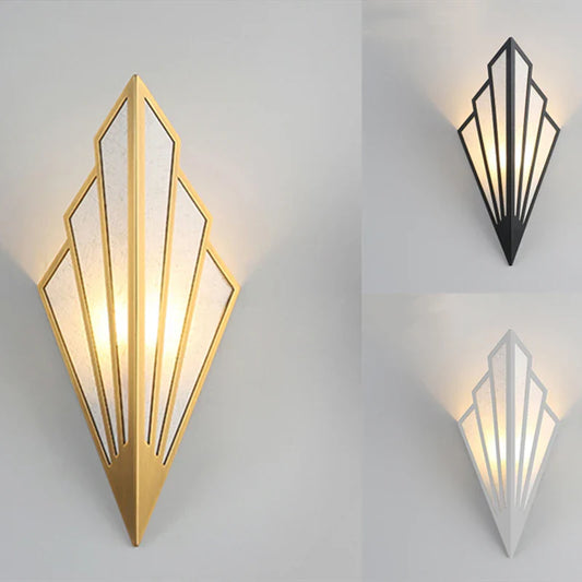 Applique murale nordique LED en fer, luminaire mural moderne pour chevet de salon ou chambre à coucher