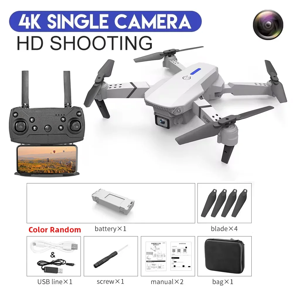 4K WiFi FPV Foldable Drone