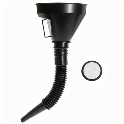 Multi-Functional Flexible Funnel | Spill-Proof Oil Changing Tool for Cars