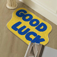 VIKAMAins Tapis imitation cachemire, décoration d'intérieur, effet rafraîchissant, lavable, pour entrée et paillasson de chambre, collection Dopamine.