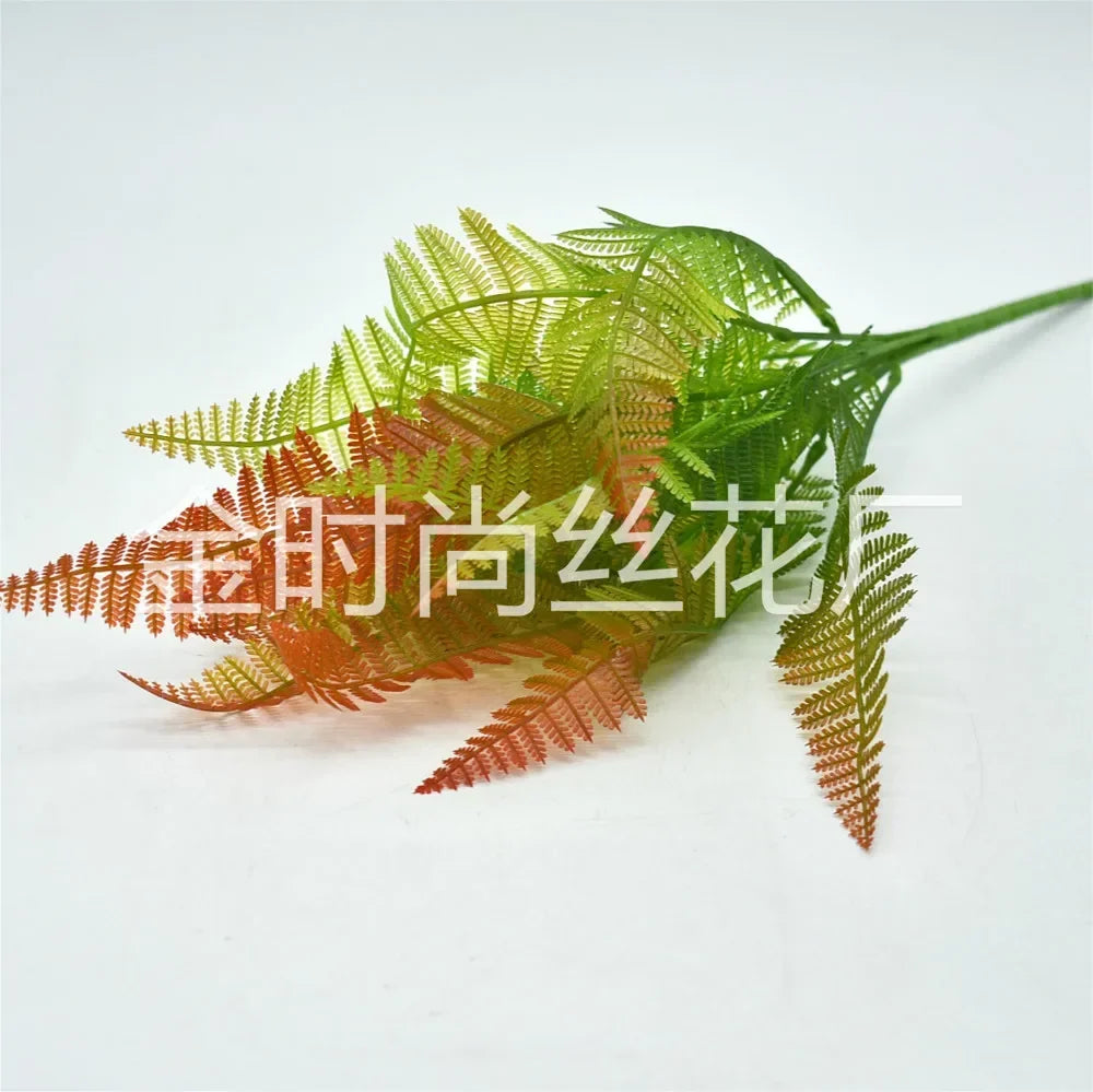 Planta artificial pequeña, helecho de Boston, hierba verde, decoración del hogar, hojas falsas, follaje, decoración de jardín, fiesta, bodas