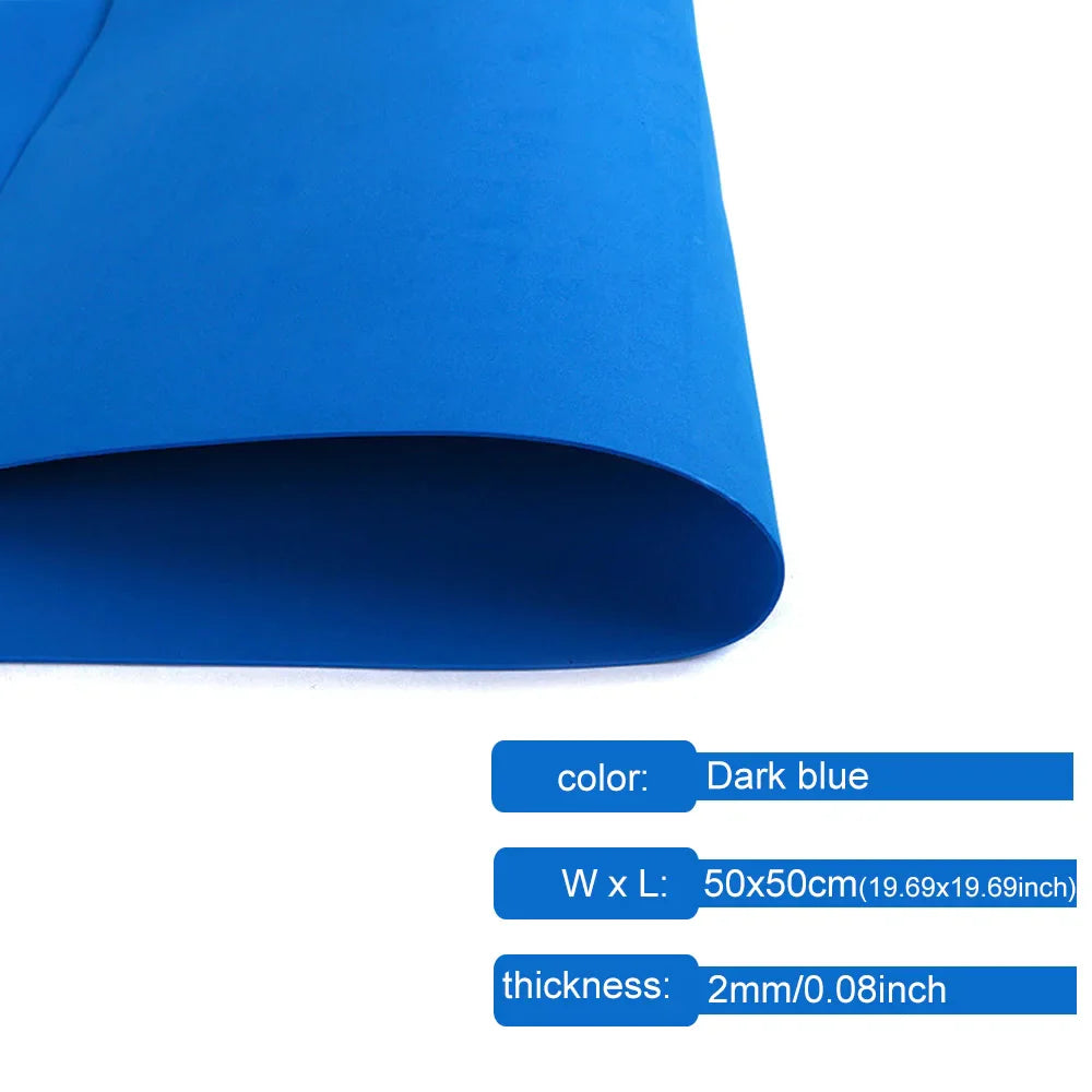 Colorful EVA Foam Sheets 2mm | 50x50cm Craft Foam Paper for DIY Projects