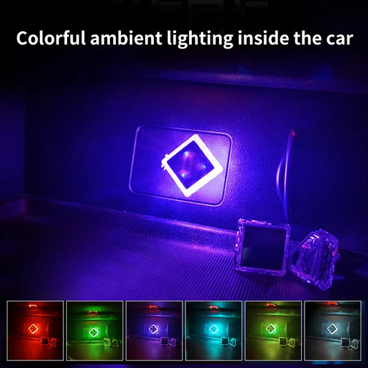 Car Atmosphere Light USB Type-C | Interior Decoration LED Strip