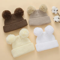 Baby Knotted Turban Hat for Newborns | Pom Pom Cap
