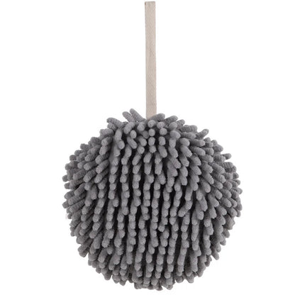 Kitchen and Bathroom Towel Balls with Hanging Rings | Quick-Dry Soft Microfiber Wipes