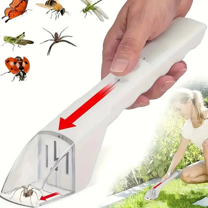 Reusable Handheld Bug Catcher | Humane Insect Trap for Bees, Spiders, and Crawlers