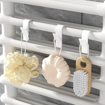 Heated Radiator Towel Holder Hooks | Space-Saving Bathroom Storage