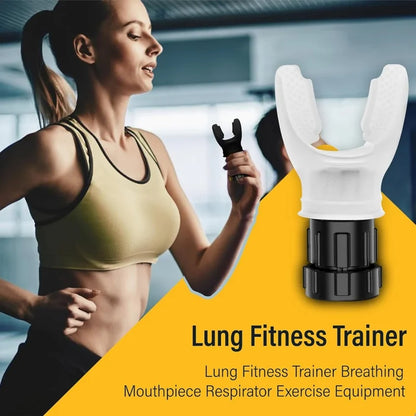 Portable Silicone Breathing Exerciser | Adjustable Resistance Lung Training Device