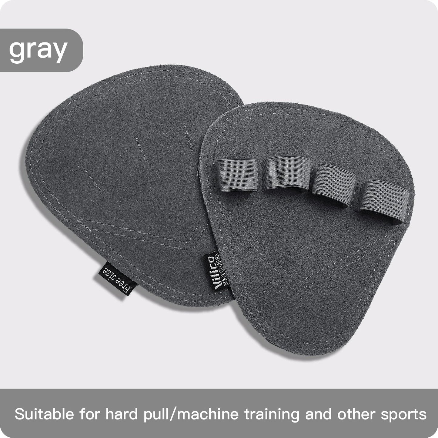 Powerlifting Gym Gloves | Breathable Weightlifting Gloves with Leather Palm Guard for Men and Women