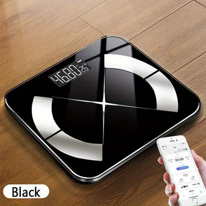 Smart Digital Scale – USB Rechargeable with LED Display and Bluetooth Connectivity