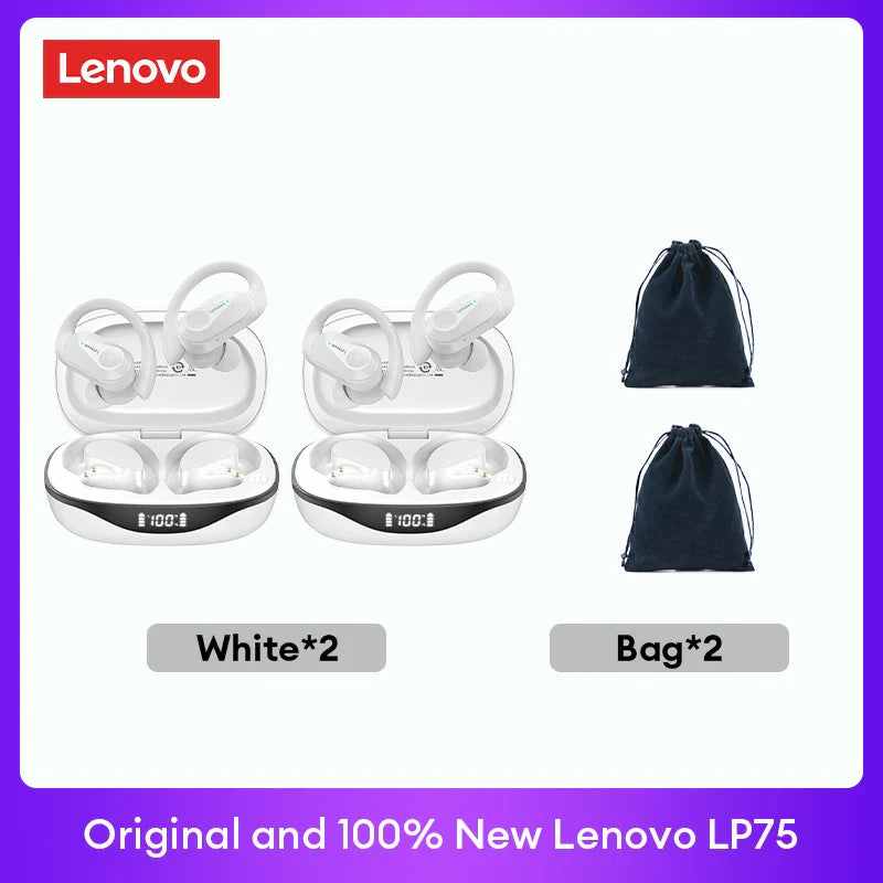 Lenovo Bluetooth V5.3 Wireless Headphones