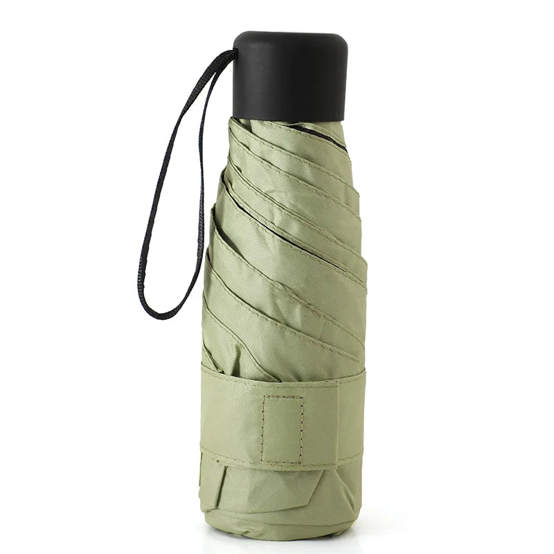 Mini Pocket Travel Umbrella Windproof Automatic Folding Compact Rain Umbrella