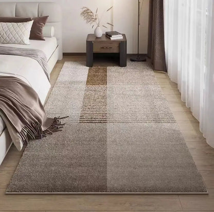 Japanese Amazing Silence Style Imitation Cashmere Carpet Living Room Bedroom Bedside Decorative Carpet Soft Comfort Washable Mat