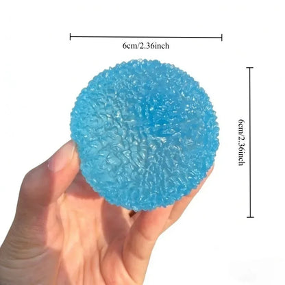 Squishy Ice Ball Fidget Toy | Super Soft Pink Mochi Slow-Rebound Stress Relief