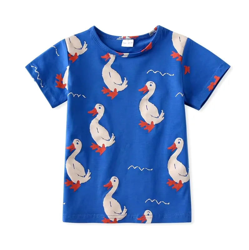 Fashion Cartoon Kids Sweatshirt – Unisex Cotton Top