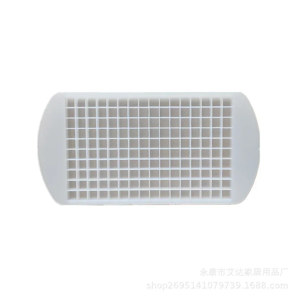 160 Square Silicone Ice Cube Tray | BPA-Free Flexible Mold for Drinks and Desserts