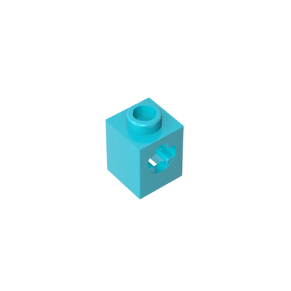 Gobricks GDS-2196 Technical Brick 1 x 1 with Axle Hole | Building Block for Lego