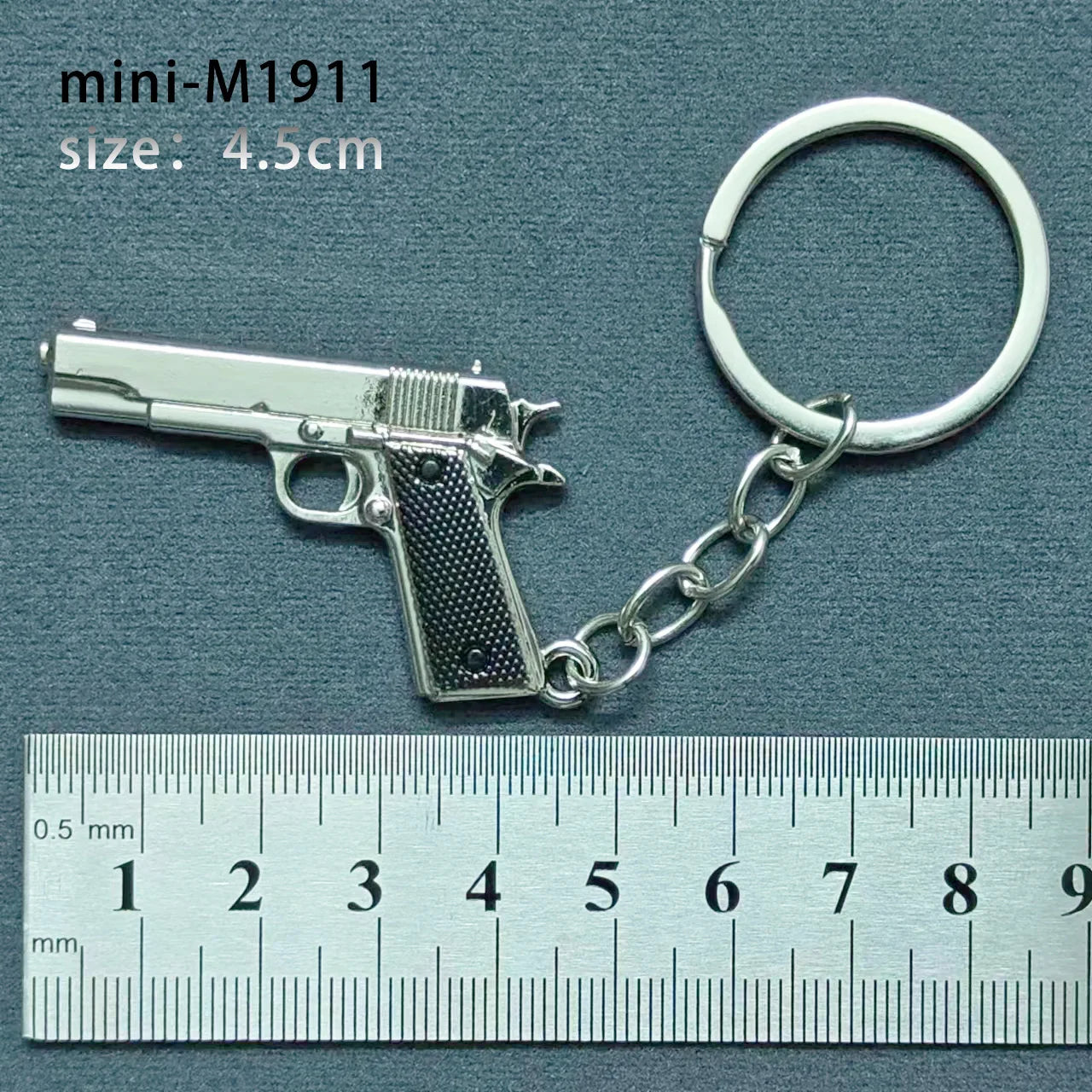Mini Keychain Pendant 98k Alloy Gun Model | PUBG Battlefield Gift for Men