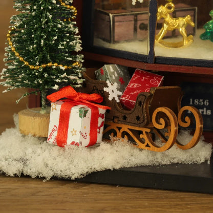 New DIY Christmas Wonderland Miniature Kit - Handcrafted 3D Book Nook Model, Creative Christmas & Black Friday Gift Idea
