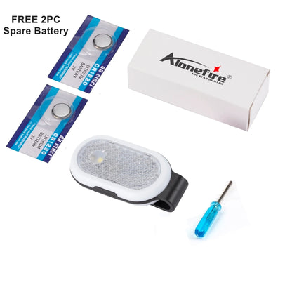 PL300 LED Clip on Running Light | Safety Warning Lamp for Night Running