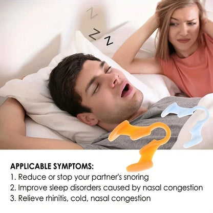 Snoring Relief Nose Clip | Silicone Anti Snoring Device