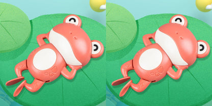 Clockwork Swim Frog Bath Toy | Toddler Bath Time Fun
