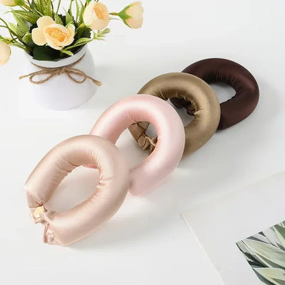 Bigoudis Sans Chaleur Bandeau Satiné Tige à Friser Sans Chaleur Boucles de Soie Bigoudis Paresseux Rouleaux à Cheveux Doux à Dormir Outils de Coiffage