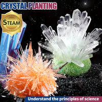 Crystal Growing Science Kit | DIY Educational STEM Toy for Kids