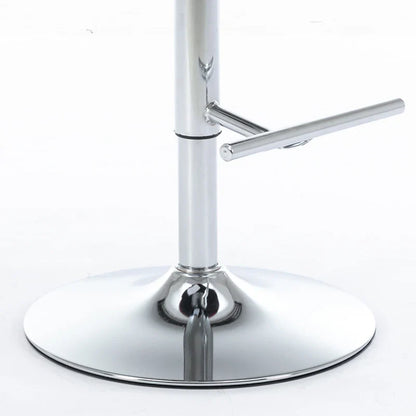 Swivel Velvet Barstool - Seat Height from 25-33 Inches