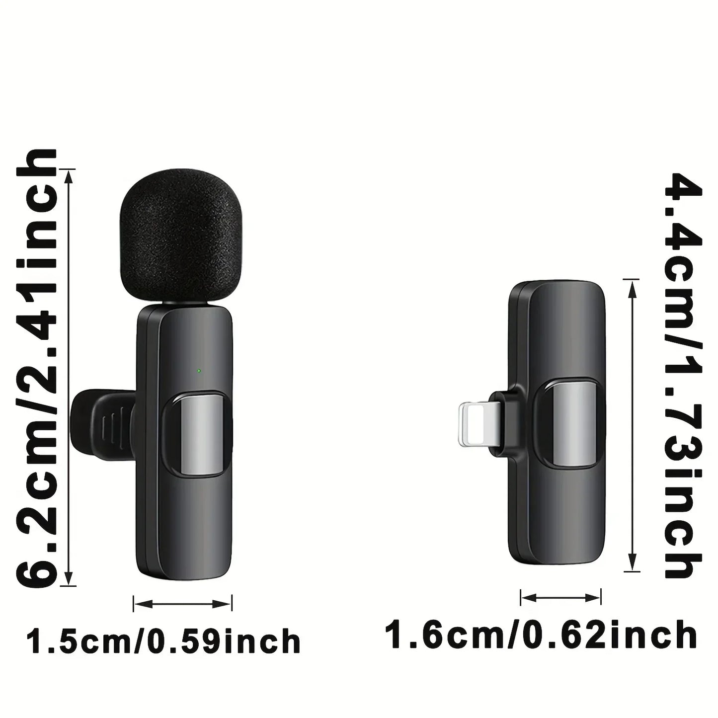 Wireless Lavalier Mic with Voice Activation