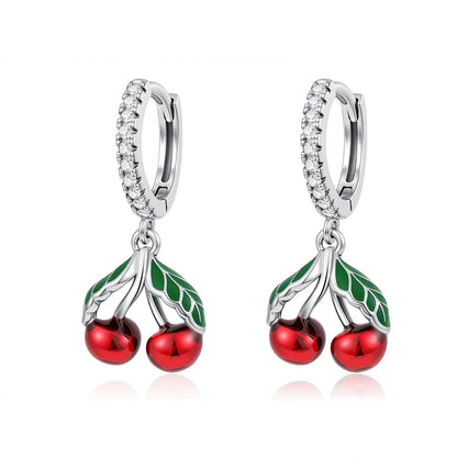 2026 New 925 Silver Elephant Cherry Blossom Butterfly Heart Earrings | Fine Jewelry for Women