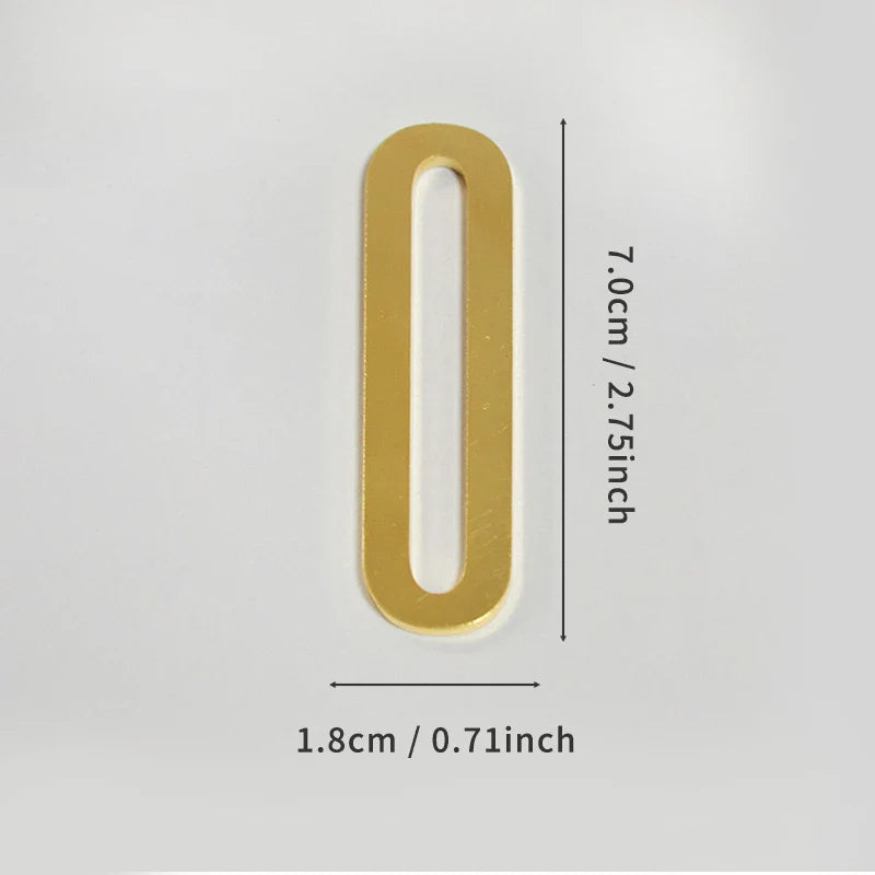 Golden Door Number with Backing Adhesive 7cm Metal House Number Apartment Door Number for Outdoor Hotel Home Mailbox Label