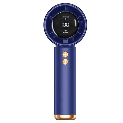 Turbo Mini | Handheld Fan with 100-Speed Control | Portable Misting Fan for Personal Cooling