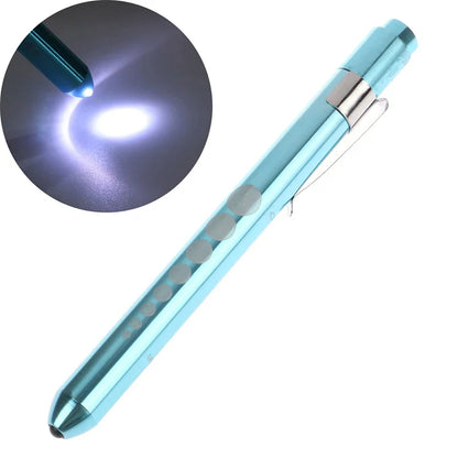 LED Medical Penlight with Pupil Gauge | Reusable Pocket Flashlight for Nurses and Doctors