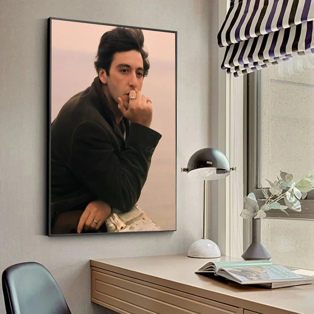 Al Pacino Affiches HD Affiches Maison Chambre Bar Café Décor Art Peinture Murale Photo