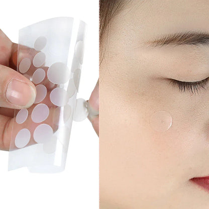24pcs/36pcs Round Hydrogel Invisible Acne Sticker | Skin Care & Makeup Cover Patches