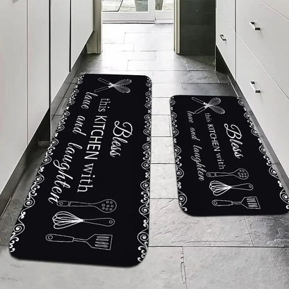 American Country Kitchen Floor Mat