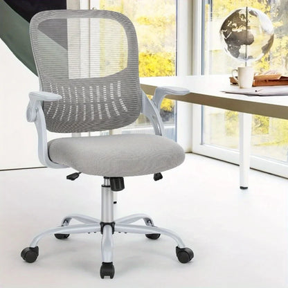 Ergonomic Mesh Office Chair Adjustable Armrests Lumbar Support Desk Chair