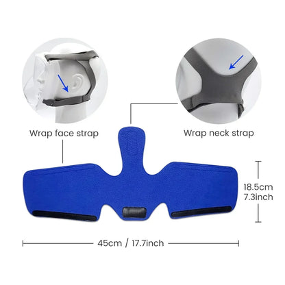 CPAP Strap Covers | Neck Comfort Pad for Full CPAP Mask