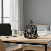 Portable Hand Fan | Mini Handheld USB Fan with Efficient Airflow | Perfect for Travel and Desk Use