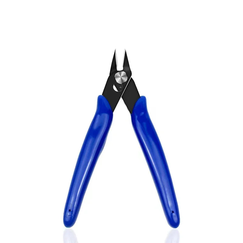 Mini Diagonal Pliers for Wire Cutting | Flush Cutter with Anti-Slip Rubber Handle