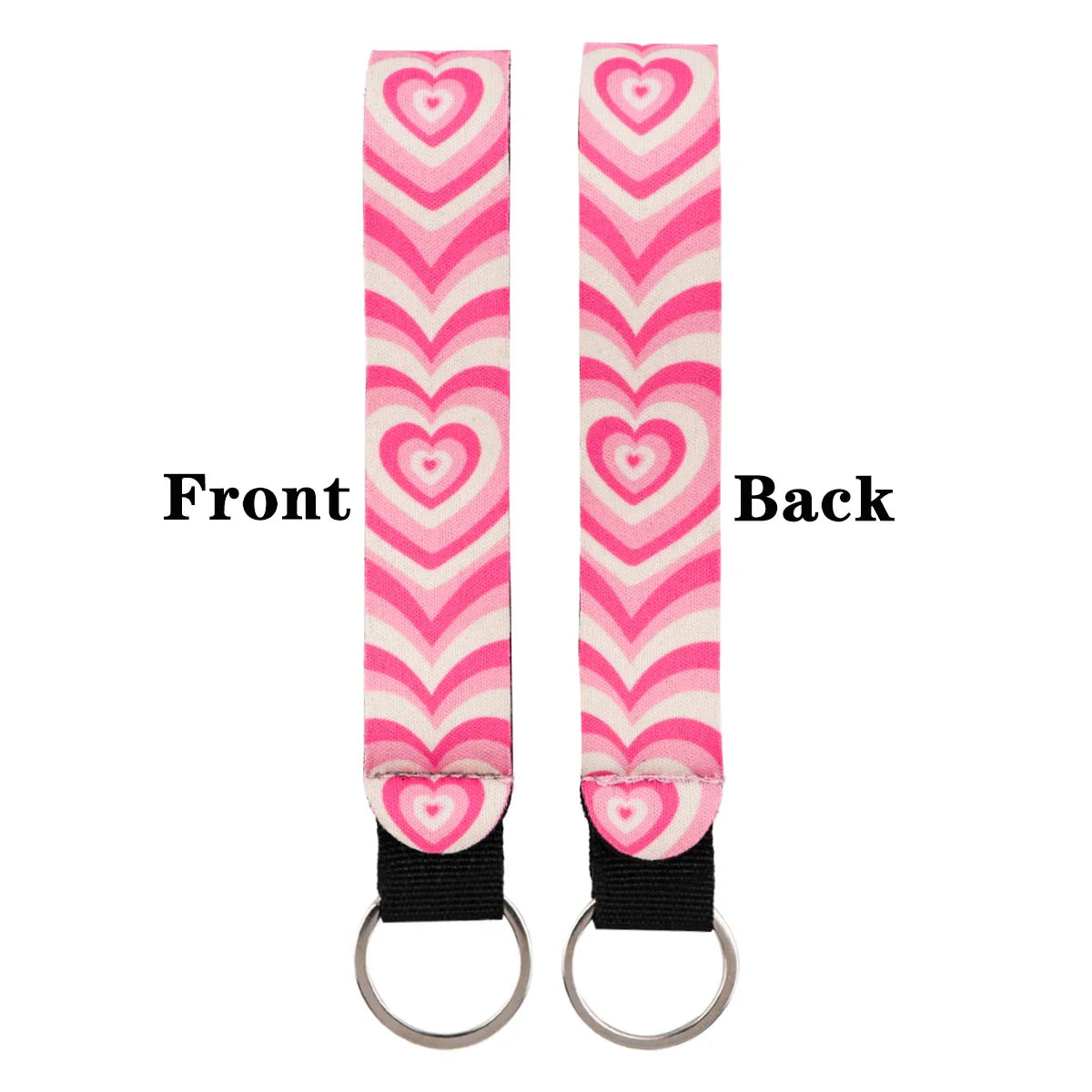 Cartoon Animal Keychain with Wrist Strap | Anti-Lost Lanyard for Keys