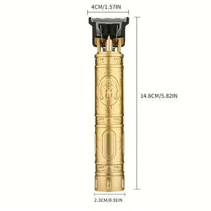 Professional Hair Clipper Beard Trimmer USB Rechargeable Barber Shaver