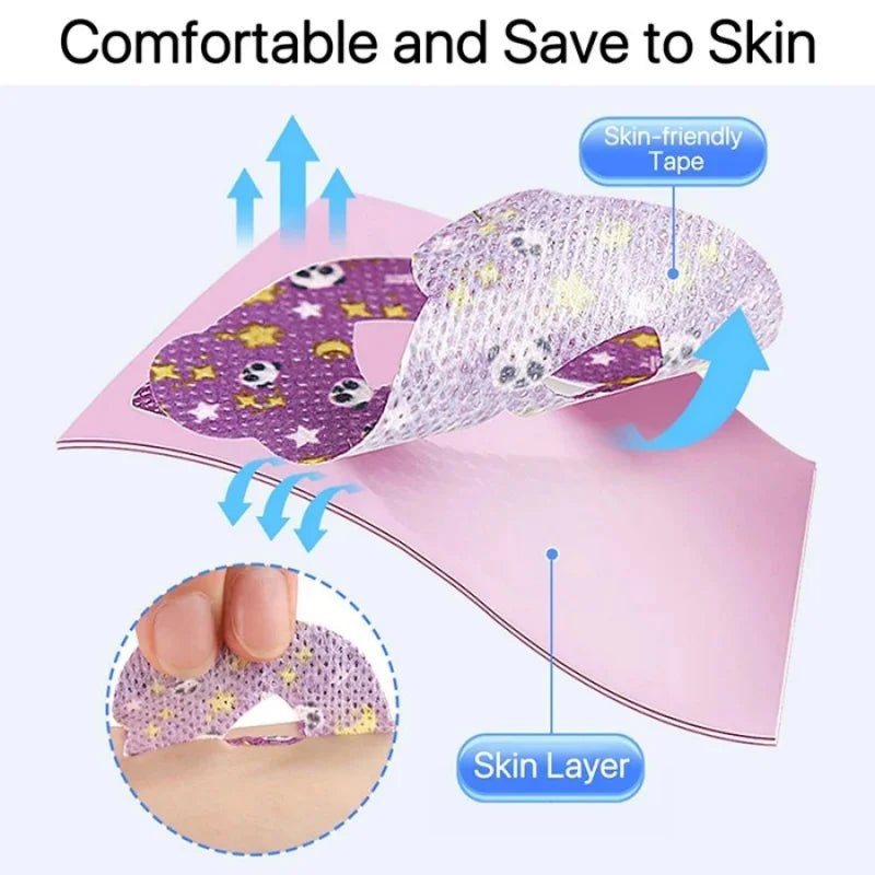 Anti Snore Mouth Tape for Kids and Adults | Breathable Lip Patch for Better Sleep
