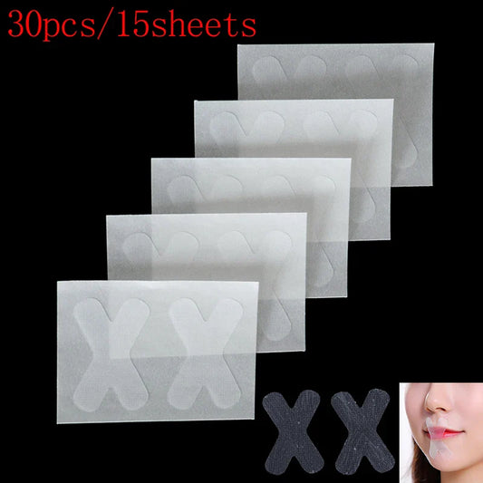 30 Pieces Gentle Mouth Tape for Better Sleep | Advanced Nose Breathing Strips