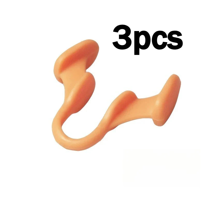 Lot de 3 écarteurs nasaux en silicone pour le sommeil | Aide naturelle anti-ronflement pour un meilleur sommeil