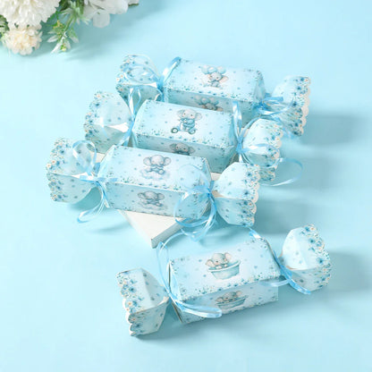 Baby Elephant Candy Box Gift Box Favor Box Birthday Party Decor Kids Boy Girl Birthday Party Supplies Favors Baby Shower Decor