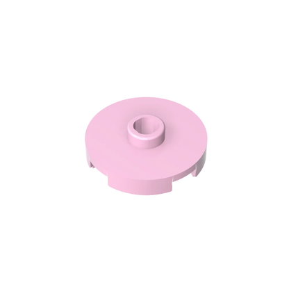 Gobricks GDS-1041 Tile Round 2x2 with Open Stud | Compatible Building Block for DIY Educational Kits