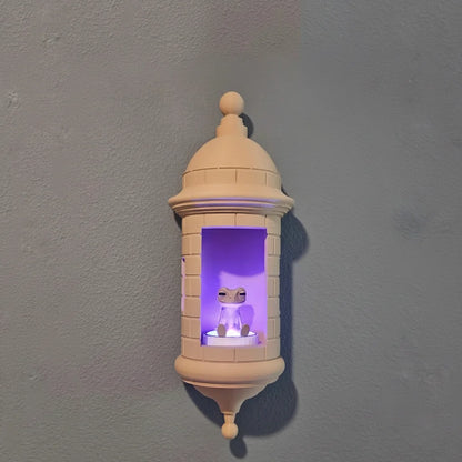 Puerto Rican Garita Coqui Lamp 16 Color USB LED Night Light Handmade Souvenir