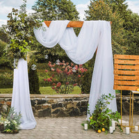 Wedding Arch Drape Chiffon Fabric Draping Curtain Drapery Wedding Birthday Party Decor Draping Ceremony Reception Hanging Decor